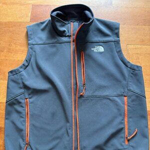 The North Face Men’s Apex Barrier Soft Shell Jacket – Gray/Orange